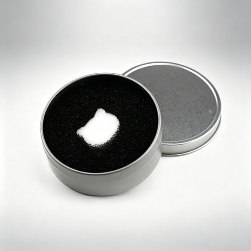 Portable Makeup Brush Dry Cleaner - Activated Charcoal Sponge for Instant Powder Removal, No-Wash Color Switching Tool in Metal Tin (Ideal for Eyeshadow/Concealer Brushes & Sponges)